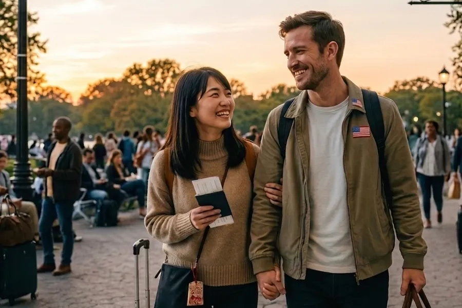 国際結婚のひとコマ