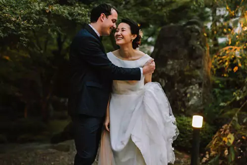 日本風の結婚式