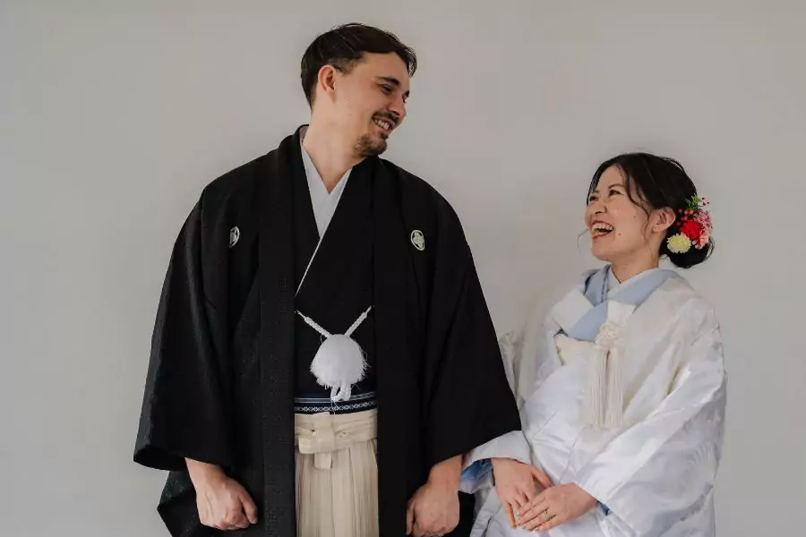 日本の伝統的な結婚式