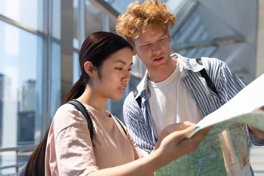 日本人女性と外国人男性の出会い